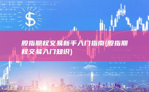 股指期权交易新手入门指南