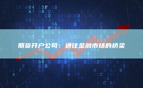 通往金融市场的桥梁