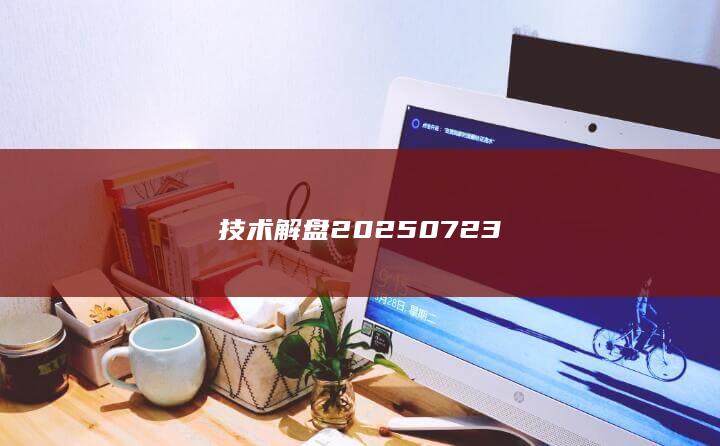 技术解盘20250723