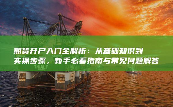 新手必看指南与常见问题解答
