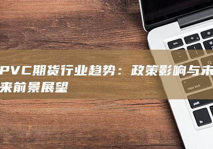 政策影响与未来前景展望